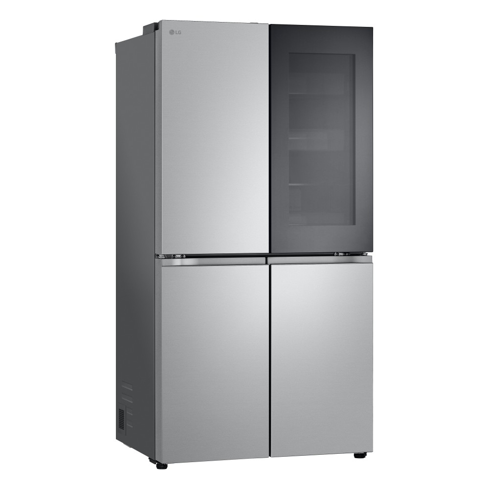 LG GMV960MBDE Multidoor InstaView Frigorifero Side by Side 4 Porte Total No Frost Classe E Altezza 179 cm 666 Litri Wi-Fi Cassetti con selettore umidità Finitura Silver Metal Sorbet - immagine 4