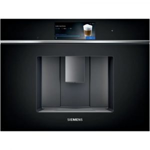 Siemens CT718L1B0 IQ700 Macchina da Caffè Espresso Automatica da Incasso 60 cm Nera - Display TFT - Home Connect