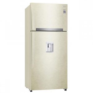 Frigorifero Libera Installazione Smart Doppia Porta Total No Frost Classe E Door-Cooling Wi-Fi Maniglie a barra Drink Dispenser Beige LG GTF744SEPZD