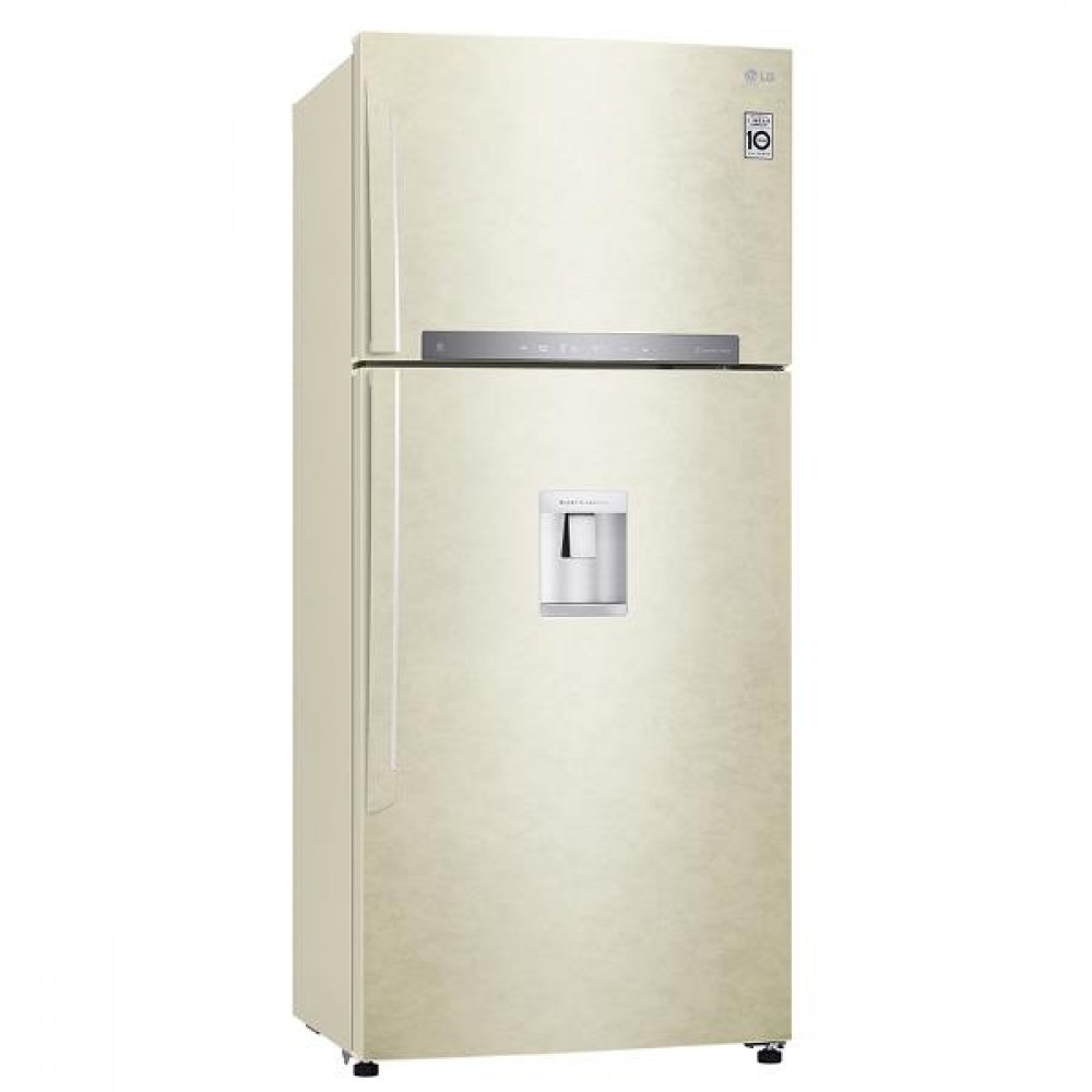 Frigorifero Libera Installazione Smart Doppia Porta Total No Frost Classe E Door-Cooling Wi-Fi Maniglie a barra Drink Dispenser Beige LG GTF744SEPZD