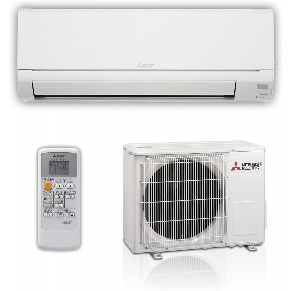 Mitsubishi MSZ-DW35VF - MUZ-DW35VF Condizionatore 12000 btu Gas R32 monosplit inverter Classe energetica A++/A+