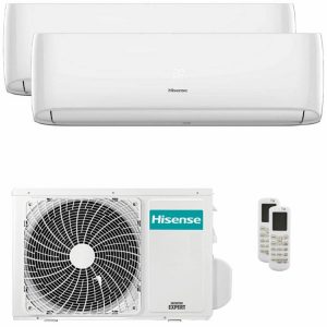 Condizionatore Hisense Hi-Comfort dual split 7000+7000 BTU inverter A++ wifi unità esterna 5.5 kW