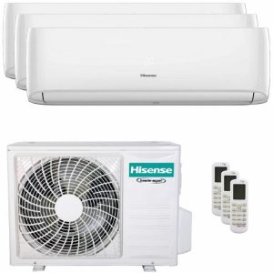 Condizionatore Hisense Hi-Comfort trial split 7000+9000+9000 BTU inverter A++ wifi unità esterna 5.5 kW