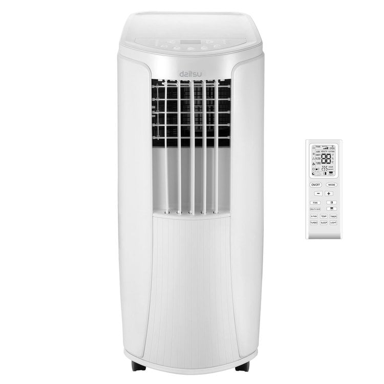 Condizionatore portatile Daitsu - Gruppo Fujitsu - mod. APD-12X F/C 12000 BTU raffreddamento / riscaldamento classe A/A+