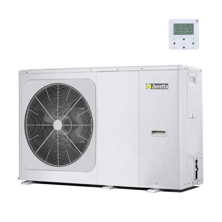 Pompa di calore aria acqua Beretta Hydro Unit M 16 kW Monoblocco Trifase Inverter R32 A++