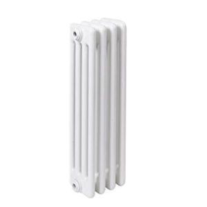 Radiatore a colonna in acciaio Ercos Comby 4 elementi 4 colonne interasse 1435 mm