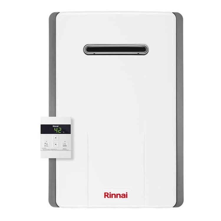 Scaldabagno istantaneo a gas Rinnai Infinity 17e elettronico camera stagna per esterni 17 l/min. metano - immagine 2
