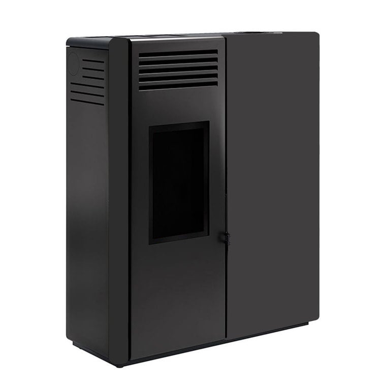 Stufa a pellet Caminetti Montegrappa Fendor SXS12 13,4 kW ad aria canalizzata Bianco - immagine 2