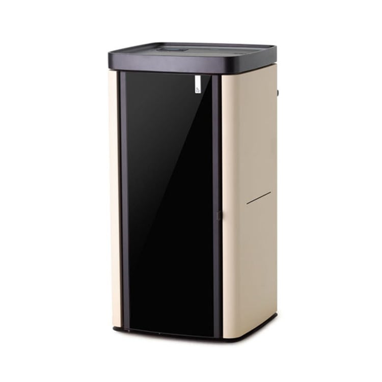 Stufa policombustibile Girolami Soft 18 avorio 17 kW idro + kit acs - immagine 2