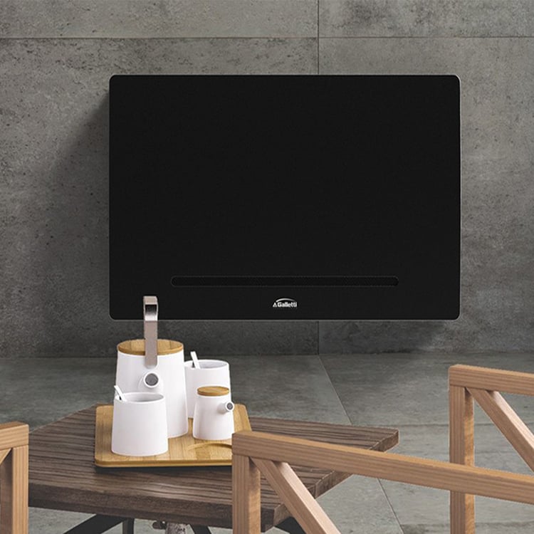 Ventilconvettore Galletti ART-U Metallic Skin Black 40 3,21 - 3,12 kW nero - immagine 4
