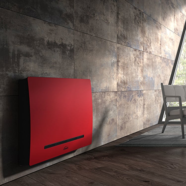 Ventilconvettore Galletti ART-U Metallic Skin Red 10 1,4-1,08 kW rosso - immagine 3