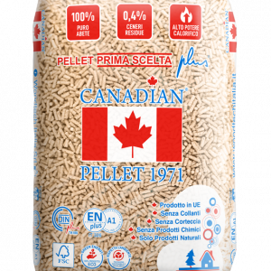 Canadian pellet bancale da 66 sacchi da 15 kg